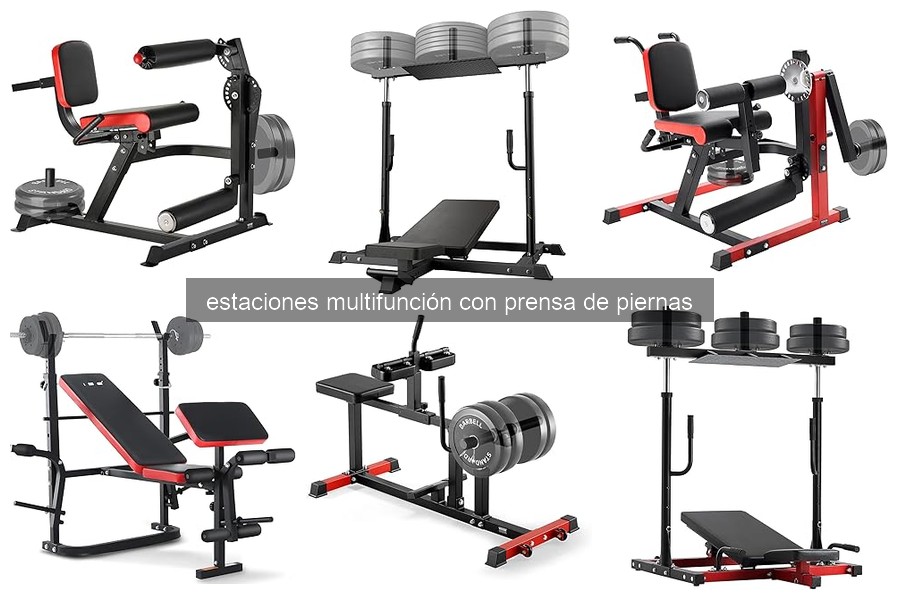 Mejores estaciones multifunción con prensa de piernas 2026