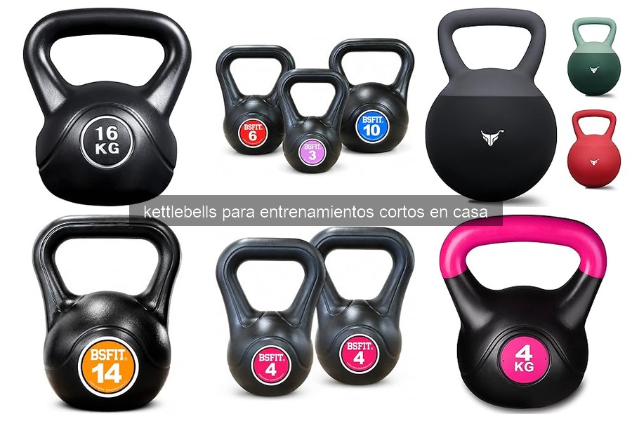 Mejores kettlebells para entrenamiento en casa por nivel