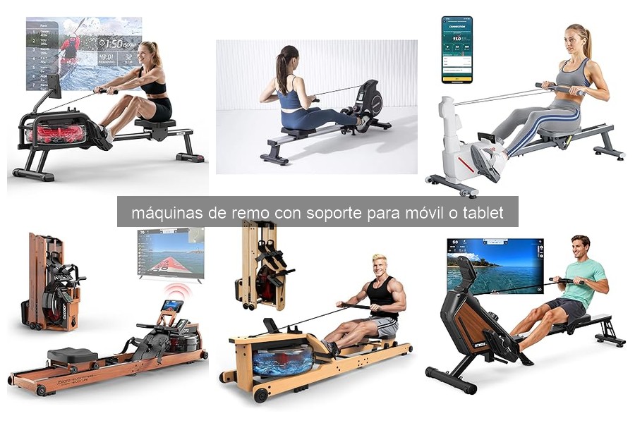 Mejores máquinas de remo con soporte para móvil en 2023