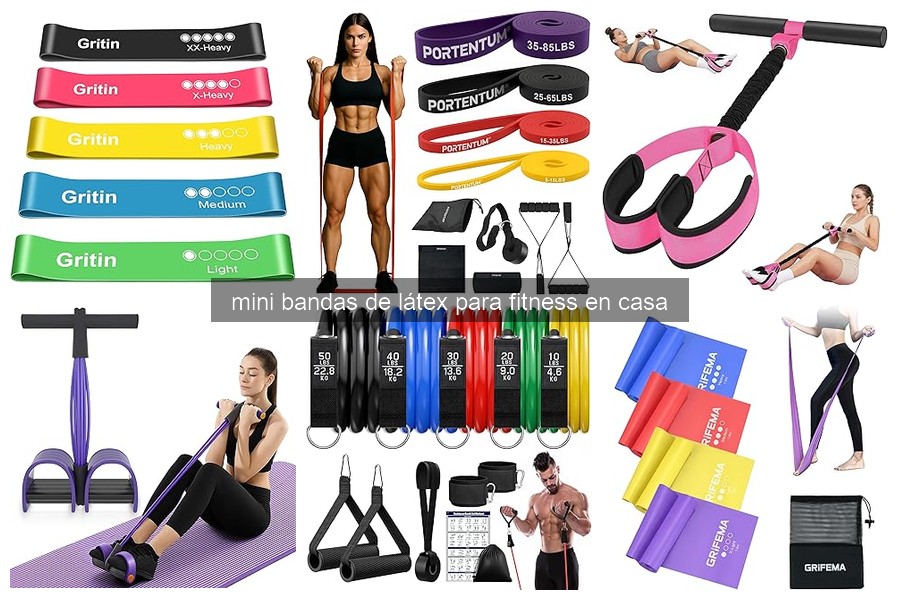 Mejores mini bandas de látex para principiantes en fitness