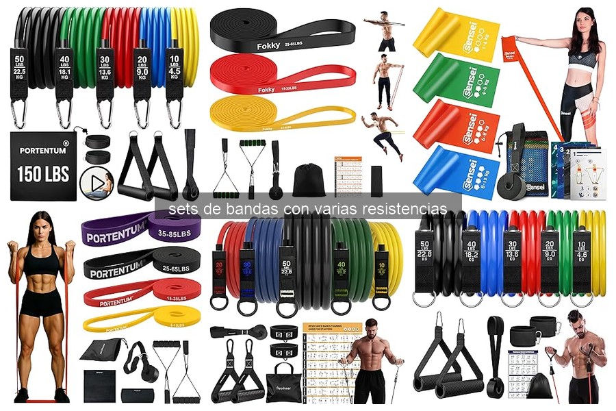 Mejores Sets de Bandas de Resistencia para Entrenar en Casa
