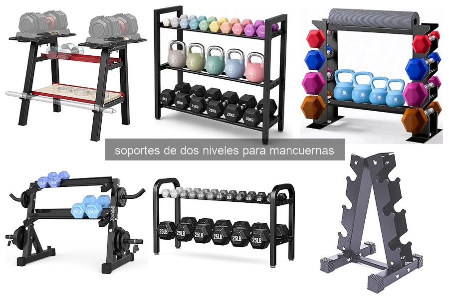 Mejores soportes de dos niveles para mancuernas en 2023