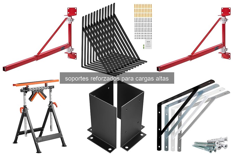 Mejores soportes reforzados para cargas altas en 2026