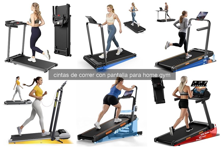 Problemas comunes al usar cintas de correr con pantalla