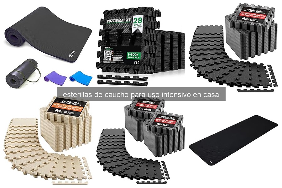 Problemas Comunes con Esterillas de Caucho para Gimnasio en Casa