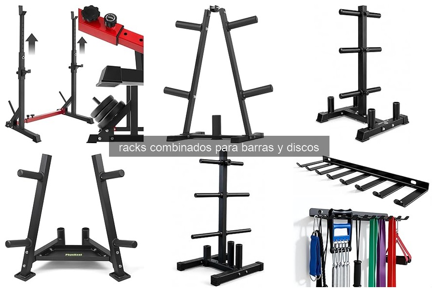 ¿Qué es un rack combinado para barras y discos?