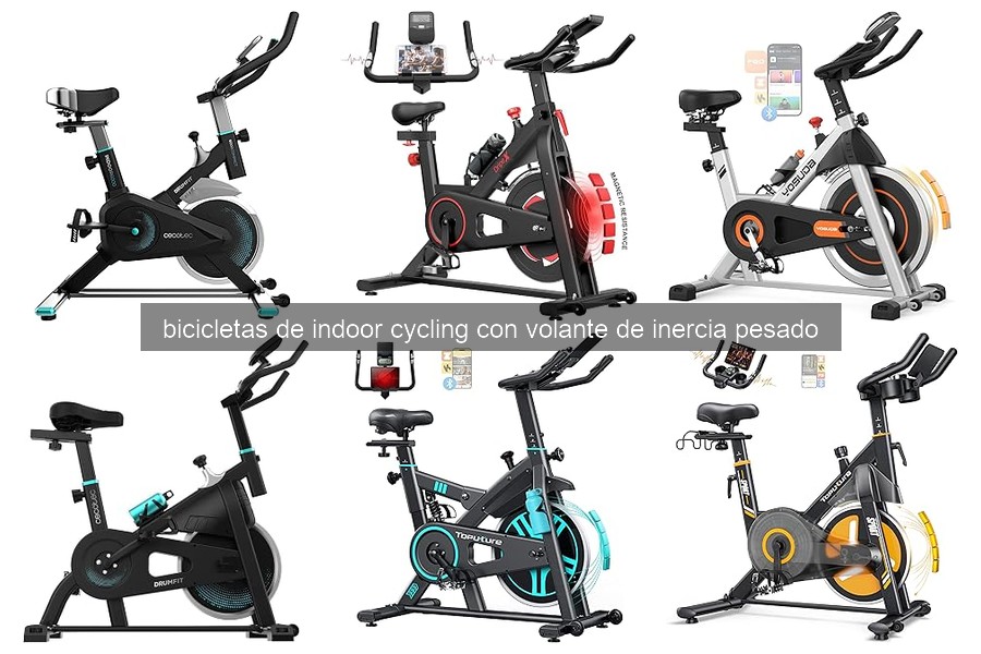 Qué es una bicicleta de indoor cycling con volante pesado