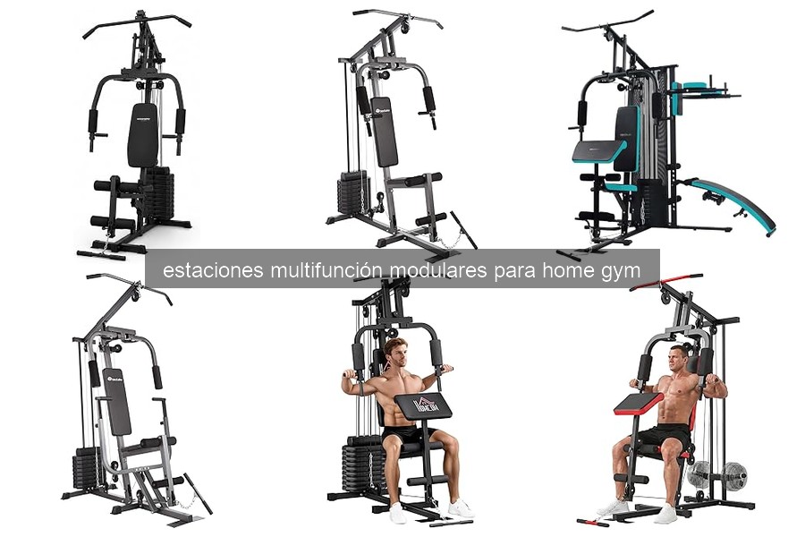 ¿Qué es una estación multifunción modular para home gym?