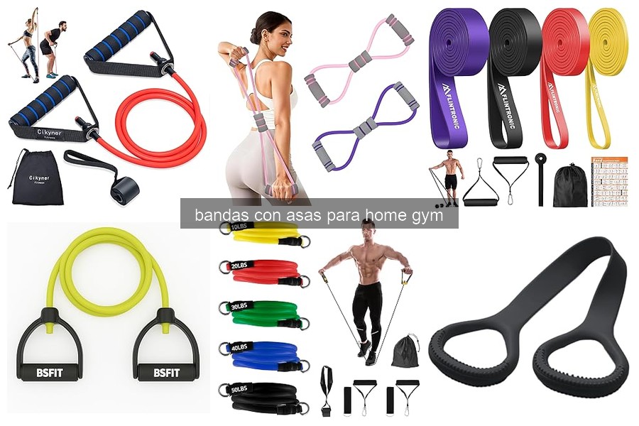 ¿Qué son las bandas con asas para home gym? Guía 2026