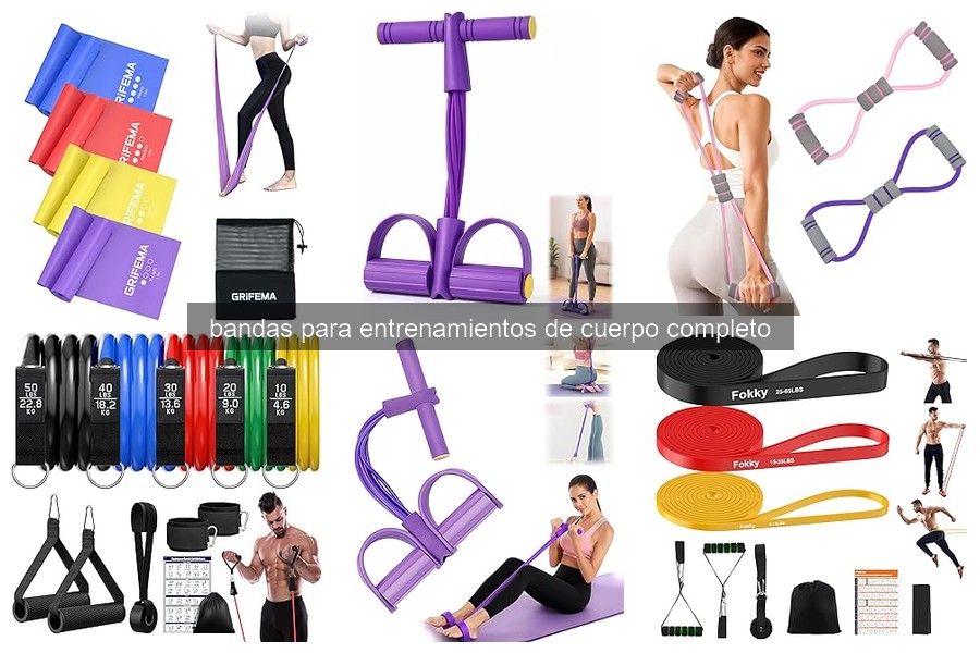 ¿Qué son las bandas para entrenamientos de cuerpo completo?