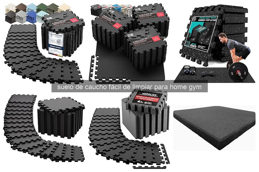 Suelo de Caucho: Beneficios para tu Home Gym