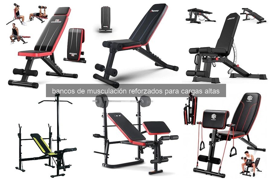 Tipos de bancos de musculación reforzados: características y usos