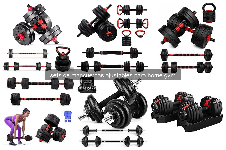 Todo sobre las mancuernas ajustables para home gym