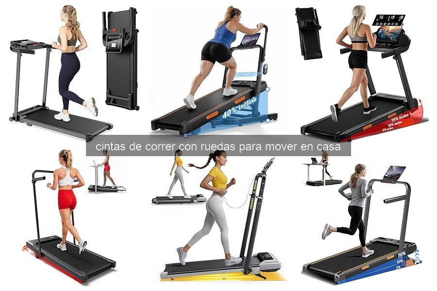 Ventajas de las cintas de correr con ruedas para el hogar