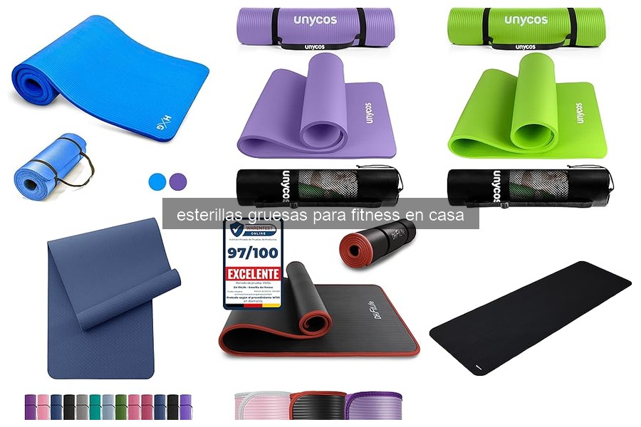 Ventajas de las Esterillas Gruesas para Fitness en Casa